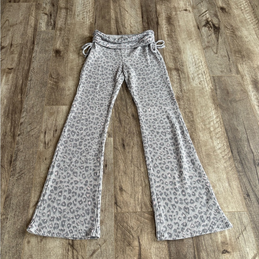 Victoria's Secret Pink Waffle Knit Pants